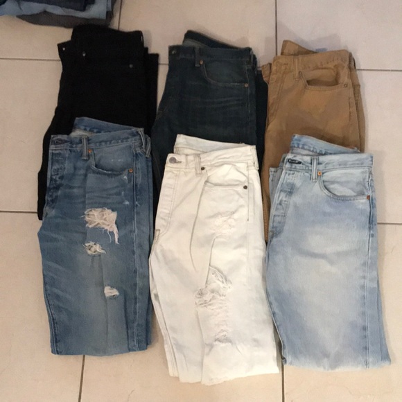Men’s Levi’s jeans wardrobe. PERFECT CONDITION!